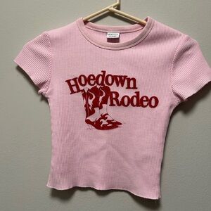Bershka Kids Pink Hoedown Rodeo Tee